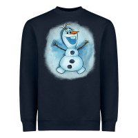 Navy olaf snowman Heavyweight Sweatshirt - AdoDesignShop