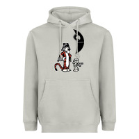 Moon Dust hobbes and calvin Heavyweight Hoodie - artisFamous