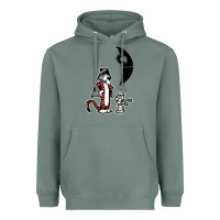 Sage hobbes and calvin Heavyweight Hoodie - artisFamous