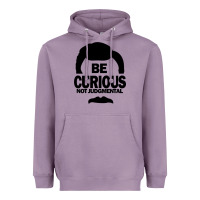 Lavender be curious not judgmental Heavyweight Hoodie - artisFamous