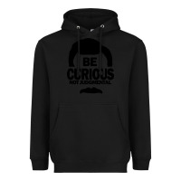 Black be curious not judgmental Heavyweight Hoodie - artisFamous