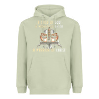 Matcha child of god woman of faith warrior of christ Heavyweight Hoodie - artisFamous