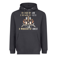 Smoke child of god woman of faith warrior of christ Heavyweight Hoodie - artisFamous