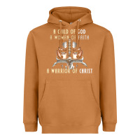Meerkat child of god woman of faith warrior of christ Heavyweight Hoodie - artisFamous