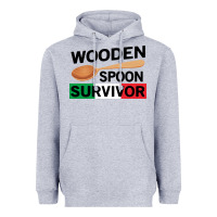 Funny Wooden Spoon Survivor Heavyweight Hoodie | Teevron
