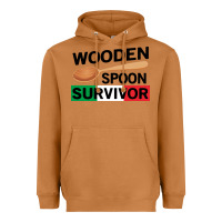 Meerkat funny wooden spoon survivor Heavyweight Hoodie - artisFamous