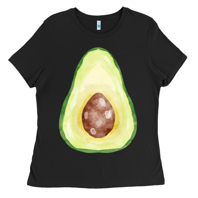 Half Avocado Fa Element Ladies Tee by FaDigitalArtStudio | Teevron
