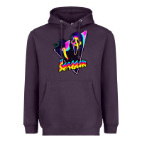 Plum scream horror movie Heavyweight Hoodie - artisFamous