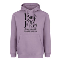 Lavender boy mom less drama than girls but harder to Heavyweight Hoodie - artisFamous