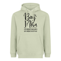 Matcha boy mom less drama than girls but harder to Heavyweight Hoodie - artisFamous