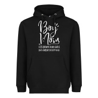 Black boy mom less drama than girls but harder to Heavyweight Hoodie - artisFamous