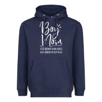 Navy boy mom less drama than girls but harder to Heavyweight Hoodie - artisFamous
