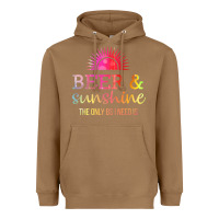 Toasted Coconut the only bs i need is beer sunshine Heavyweight Hoodie - artisFamous
