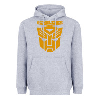 Heather Grey bumblebee Heavyweight Hoodie - artisFamous