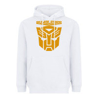 White bumblebee Heavyweight Hoodie - artisFamous