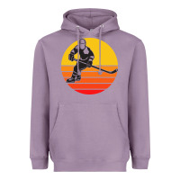 Lavender Hockey 1 Heavyweight Hoodie - artisFamous