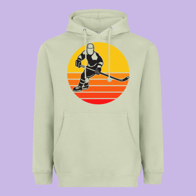 Hockey 1 Heavyweight Hoodie Designed By Artisfamous