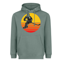 Sage Hockey 1 Heavyweight Hoodie - artisFamous