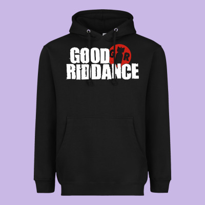 Good Riddance Heavyweight Hoodie Designed By Artisfamous