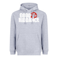 Heather Grey good riddance Heavyweight Hoodie - artisFamous