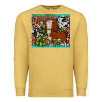 Antique Gold hereford cactus tumbler Premium Sweatshirt - JahusDesignShop