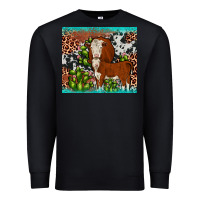 Black hereford cactus tumbler Premium Sweatshirt - JahusDesignShop
