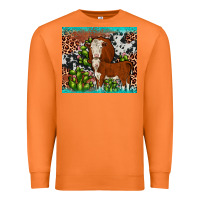 Carrot hereford cactus tumbler Premium Sweatshirt - JahusDesignShop
