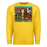 Lemon hereford cactus tumbler Premium Sweatshirt - JahusDesignShop