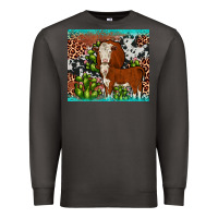 Smoke hereford cactus tumbler Premium Sweatshirt - JahusDesignShop