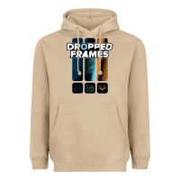 Mushroom dropped frames Heavyweight Hoodie - artisFamous