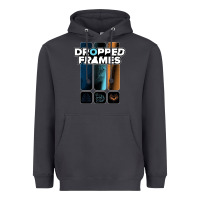 Smoke dropped frames Heavyweight Hoodie - artisFamous
