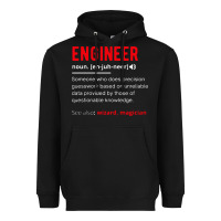 Black engineer definition Heavyweight Hoodie - artisFamous