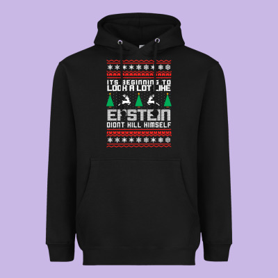 Epstein Didnt Kill Himself Christmas Heavyweight Hoodie Designed By Artisfamous
