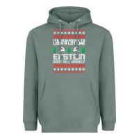 Sage epstein didnt kill himself christmas Heavyweight Hoodie - artisFamous