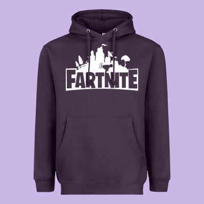 Fartnite Heavyweight Hoodie Designed By Artisfamous