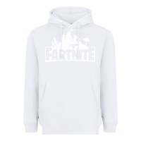White fartnite Heavyweight Hoodie - artisFamous