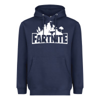 Navy fartnite Heavyweight Hoodie - artisFamous