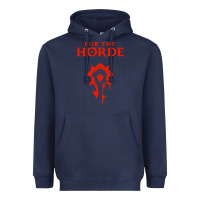 Navy for the horde Heavyweight Hoodie - artisFamous