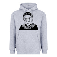 Heather Grey ruth bader ginsburg Heavyweight Hoodie - artisFamous
