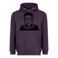 Plum ruth bader ginsburg Heavyweight Hoodie - artisFamous