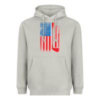 Moon Dust Golf with USA Flag Heavyweight Hoodie - artisFamous