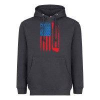Smoke Golf with USA Flag Heavyweight Hoodie - artisFamous