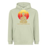 Matcha let that shit go buddha Heavyweight Hoodie - artisFamous