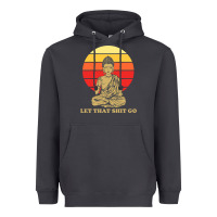 Smoke let that shit go buddha Heavyweight Hoodie - artisFamous