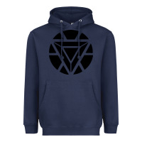 Navy arc reactor   new element Heavyweight Hoodie - artisFamous