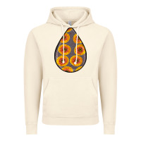 Vintage Artic african fabric pattern teardrop earrings 5 Vintage Hoodie - BundleAndBundleShop