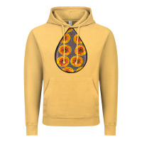 Vintage Mustard african fabric pattern teardrop earrings 5 Vintage Hoodie - BundleAndBundleShop
