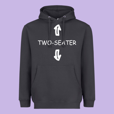 Two Seater Heavyweight Hoodie Designed By Artisfamous