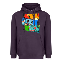 Plum kanto starters Heavyweight Hoodie - artisFamous