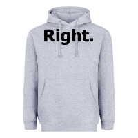 Heather Grey right Heavyweight Hoodie - artisFamous